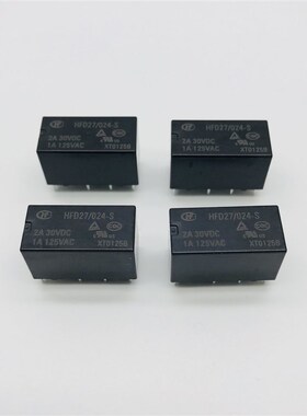 宏发继电器JRC-27F-024-S HFD27-024-S两组转换8脚灵敏型4078