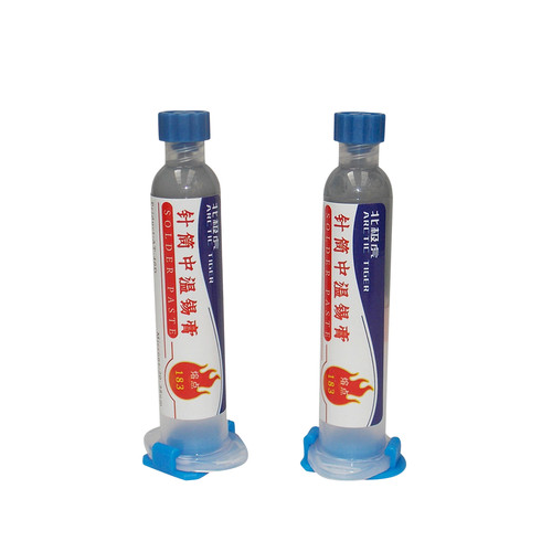 北极虎中温针筒焊锡膏BGA芯片植锡膏贴片SMT锡浆手机主板维修锡泥