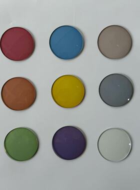 定制近视染色光学镜片 镜片 近视片 光学镜 防蓝光镜片