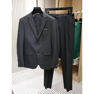 节穿商务休闲纯色男装 西服套装 实体千元 西装 外套 级多季 高端品质