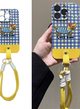 韩系ins刺绣腊肠狗华为mate60荣耀OPPO一加vivo适用中令iPhone16小米14硅胶IQOO12苹果15/13/x软pura70手机壳