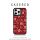CASERED联名满屏发财适用于苹果17手机壳新款 小米15华为pura80黑框vivo荣耀iPhone16promax 13OPPO14羊皮三星