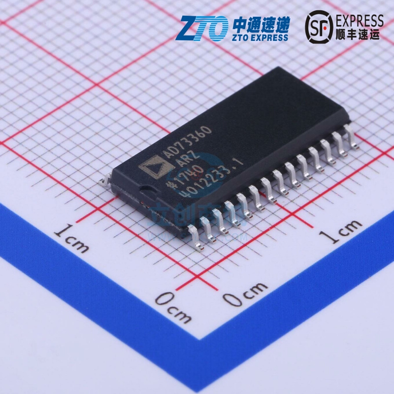 模数转换芯片ADC AD73360ARZ-REEL SOIC-28_300mil ADI(亚德诺)/L