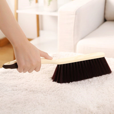 家用卧室捎床上除尘扫床刷清洁笤帚软的毛刷子小扫把大毛笤梳涮子