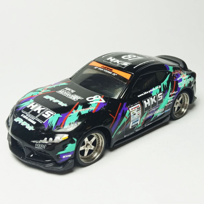 1:64模型改装定制车 丰田速霸牛魔王 D1GP 漂移车 风火轮 黑 多美 玩具/童车/益智/积木/模型 惯性/回力/滑行玩具 原图主图