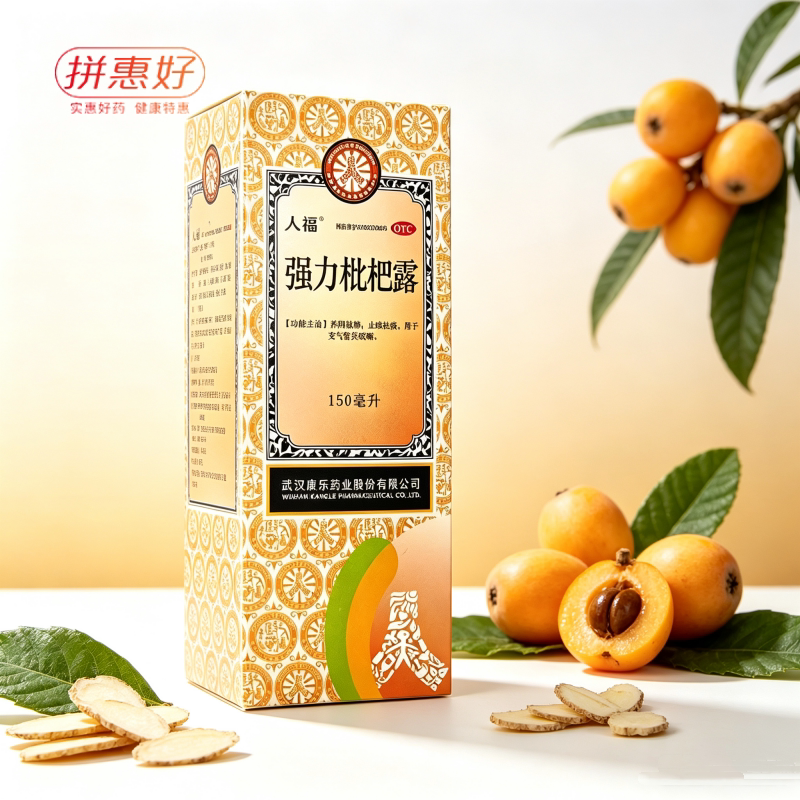 人福 强力枇杷露 150ml*1瓶/盒