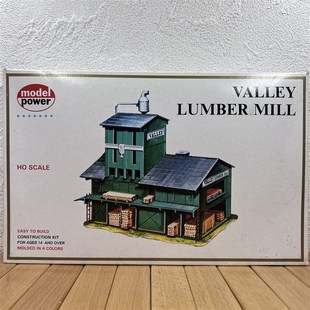 1:87拼装建筑物积木模v型HO比例沙盘房子住宅别墅场景摆设