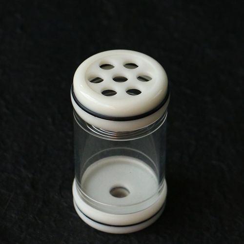 精品沪工纯手工制作透明有机蝈蝈罐蛐蛐蝈蝈爬虫鸣虫罐虫具55簧