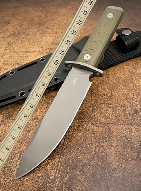 零误差zt0006户外刀具多功能荒野求生刀装备高锰钢不锈钢开路山刀