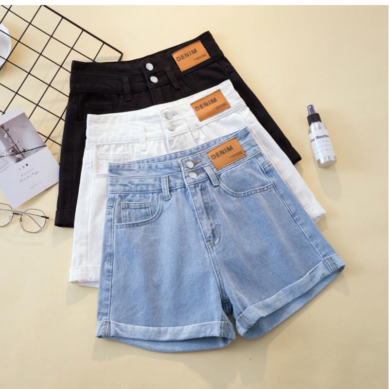 S-4XL Fat women short jeans Plus Size pants Ladies trousers