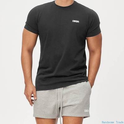 Man Gym clothes t-shirt for men fitness crossfit t shirt Tee