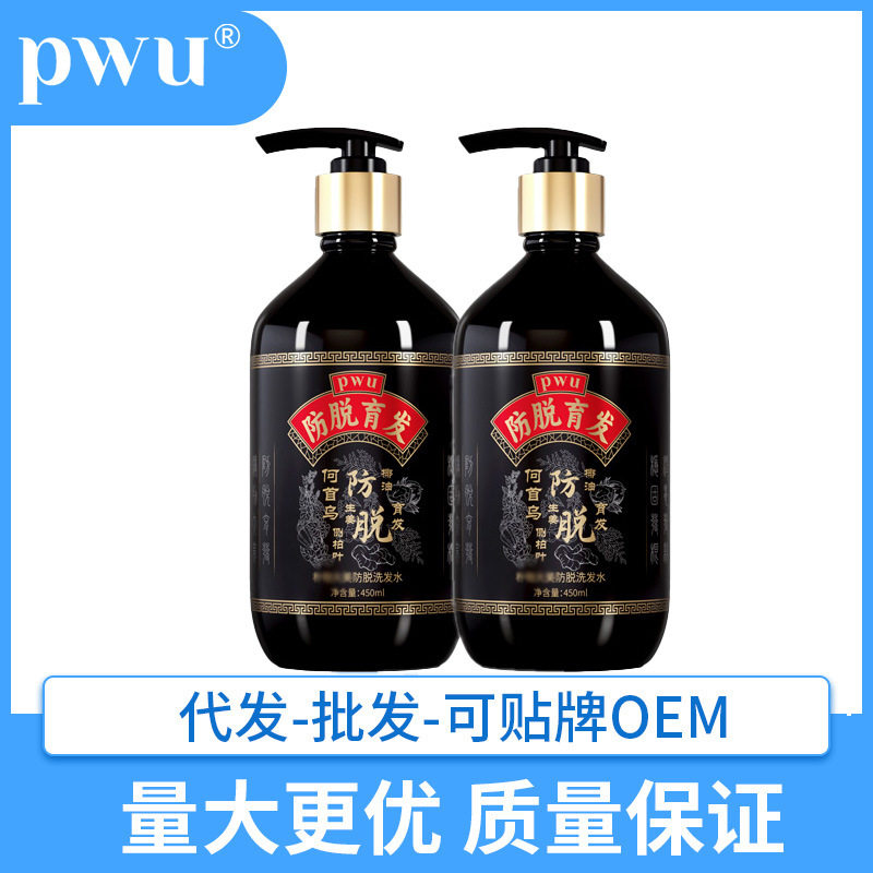 何首乌生姜侧柏叶防脱洗发水育发乌发强根健发控油修复干厂家直销