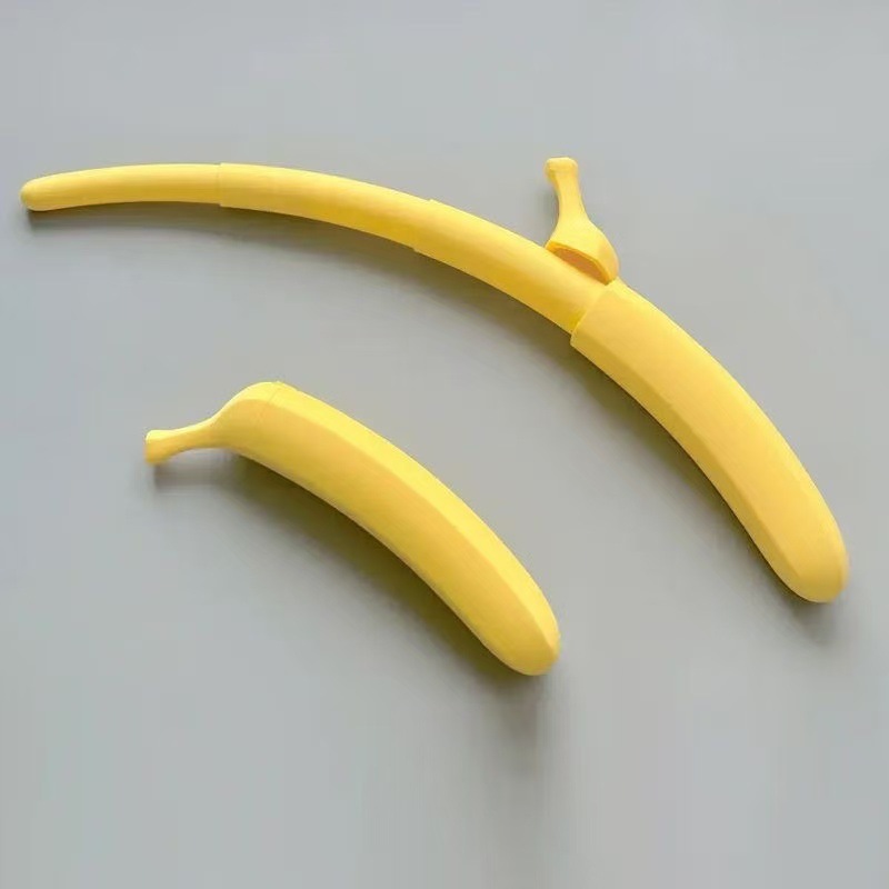 3D打印香蕉剑伸缩玩具折叠变形创意解压礼物茶漏球配件