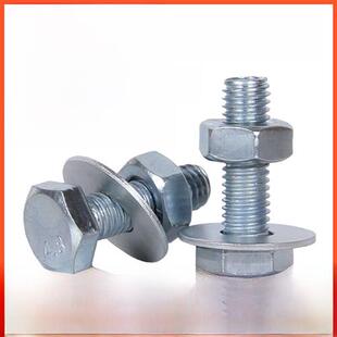 空调支架螺丝外机底部角脚螺栓M8M10紧定螺钉螺母外六角等级4.8