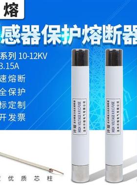 高压限流熔断器XRNP1-10KV-12KV-0.5A1A2A3A电压互感器PT保险熔管