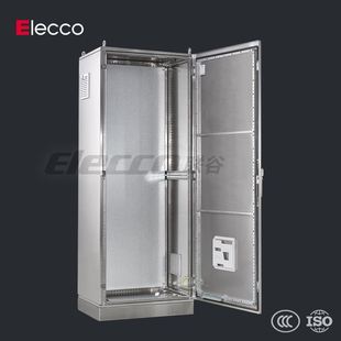 Elecco不锈钢威图柜 PS柜1800 800 600mm 九折型材机柜 PLC柜