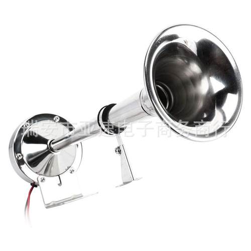 EBAY TZ-335 船用电喇叭 跨境喇叭 Boat horn 304不锈钢 汽车喇叭