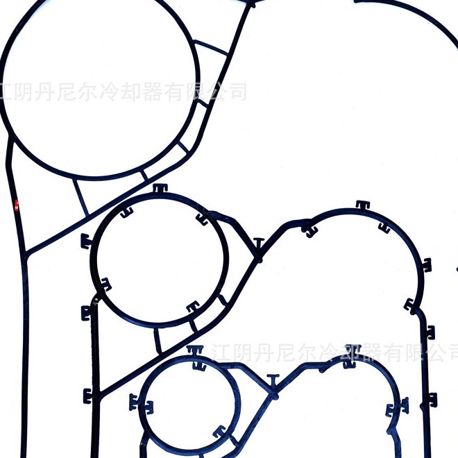 .替APV SPX 安培威 M107 橡胶密封垫片胶垫