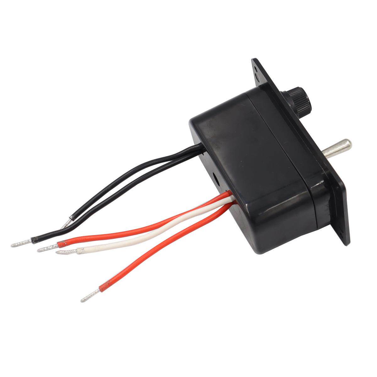 12V5A车船改装开关面板 摇键带指示灯开关面板 MANUAL-OFF-AUT