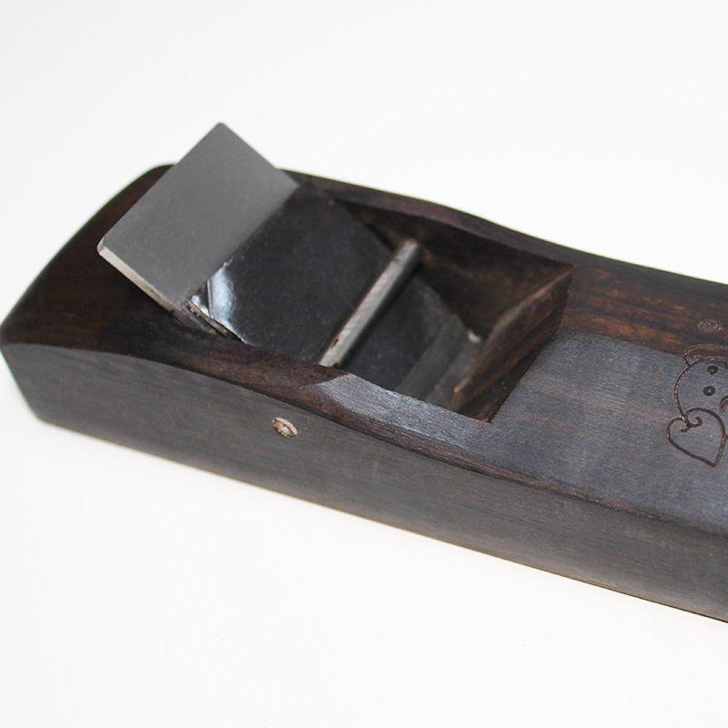 猪仔唛流线型黑檀木刨老式木工刨木匠手工刨平底刨木匠工具刨子
