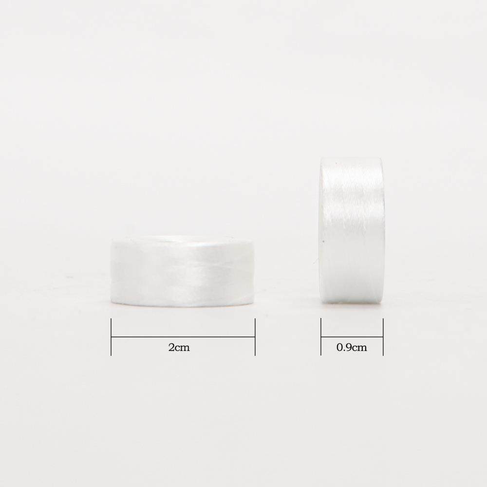 75D/2 白色无边无芯L型绣花底线 Bobbin Thread 60WT 144个一盒,居家布艺,线,淘宝优惠券,粉丝福利购,淘宝优惠卷