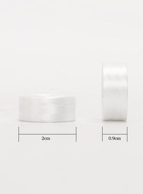 75D/2 白色无边无芯L型绣花底线 Bobbin Thread 60WT 144个一盒