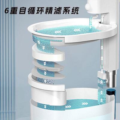 uah有哈宠物猫咪饮水机智能无限循环自动不插电狗狗喝水器2静音