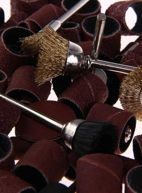 150PC电磨配件套装 打磨抛光 抛光研磨机配件砂圈 切割片钢丝刷