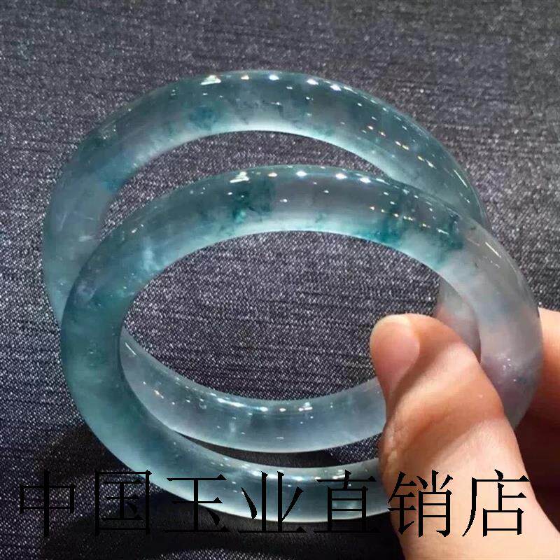 高端翡翠精品手镯一手货源小众百