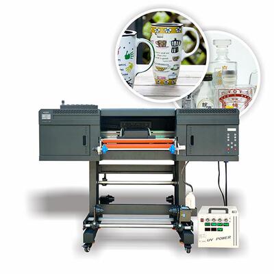 A1卷材水晶标打印机Label Printing Machine Roll UV DTF Printer