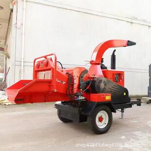 大马力汽油柴油秸秆树枝粉碎机 小型碎木机园林碎枝机 厂家供应