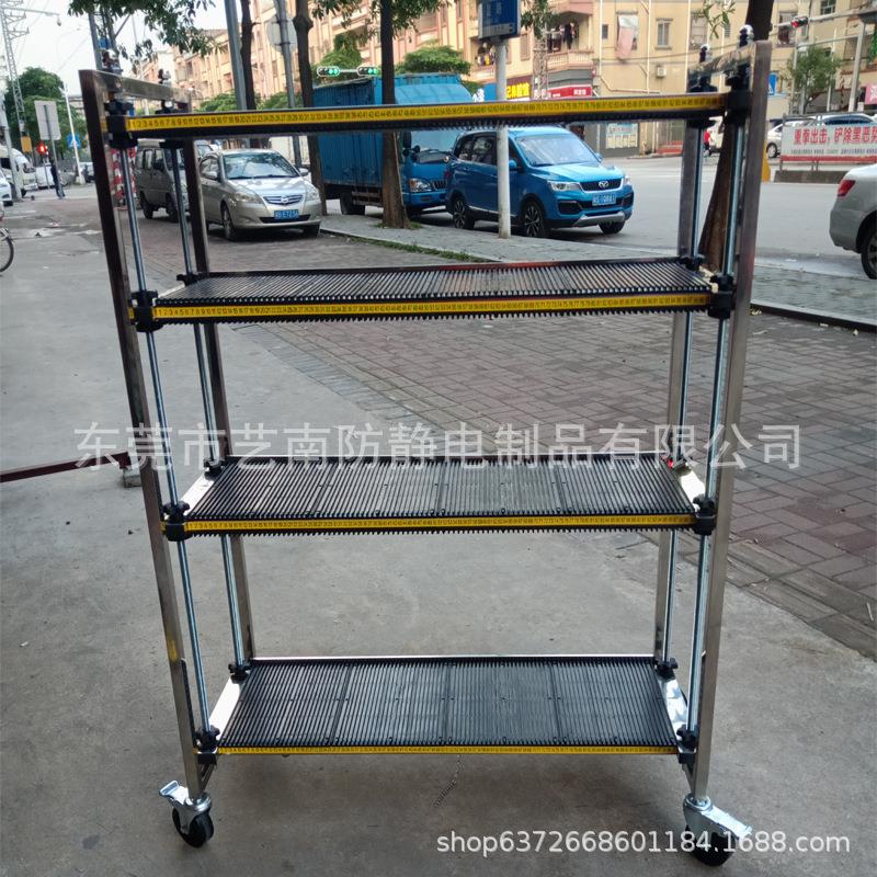 立式防静电pcb周转车上下可调节式线路板存放周转车竖式物料车