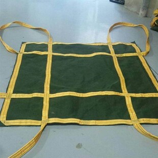 吊机网兜帆布软托盘吨袋装水泥托盘吨包太空袋航吊吊袋叉车吨袋软