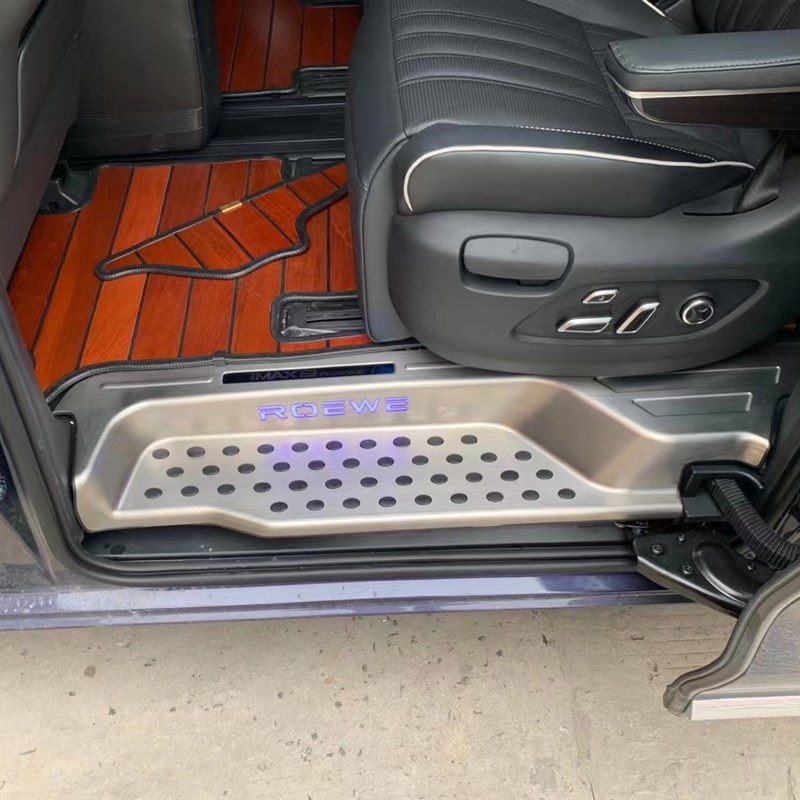 荣威iMAX8带灯门槛条不锈钢前门E主副驾迎宾踏板后护板轨道亮条