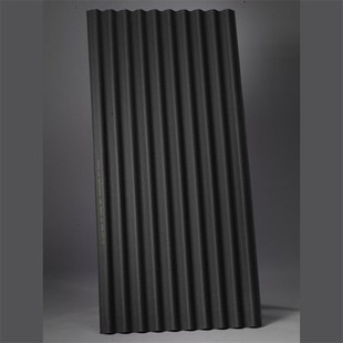 彩色波形沥青瓦片 波纹通风隔热轻质坡屋面植物纤维防水瓦片