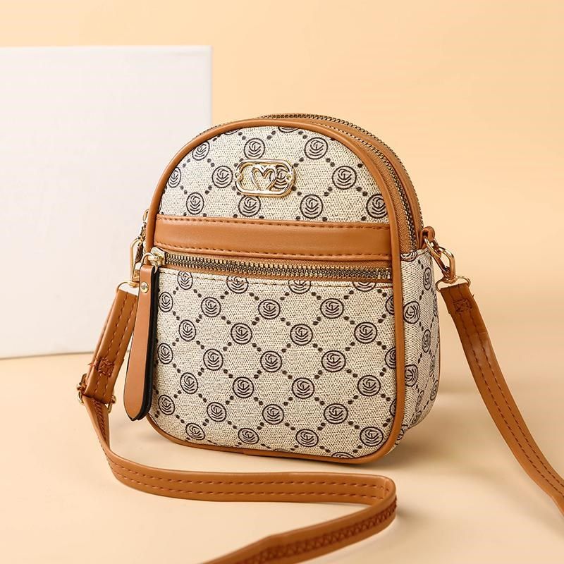 印花多层手机包包女2024新款时尚单肩斜挎小包百搭竖款零钱包软皮,箱包皮具/热销女包/男包,手机包,淘宝优惠券,粉丝福利购,淘宝优惠卷