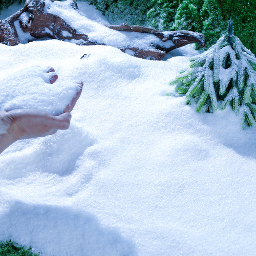 人造雪粉仿真雪花干雪假雪成品雪