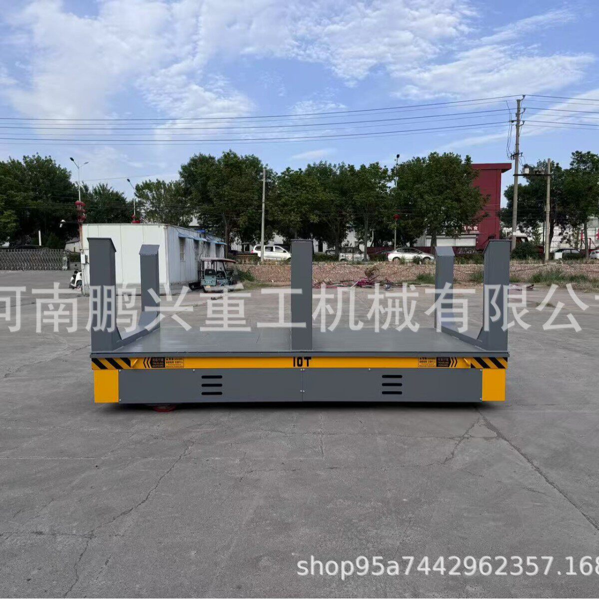 鹏兴厂家直销MGV-10T无轨电动平车 运行平稳电动地平车多种规格