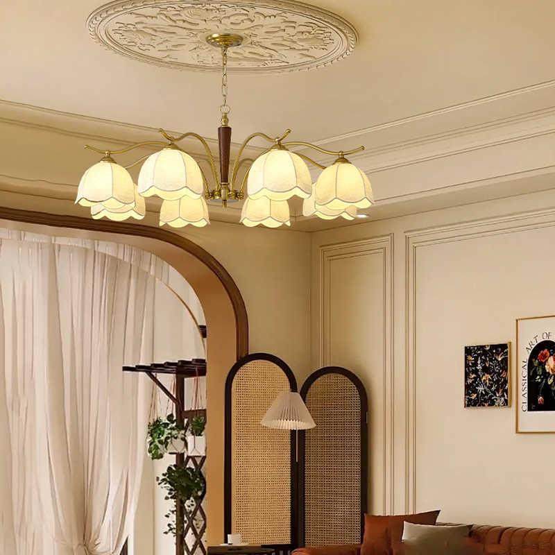 中古南洋风客厅吊灯复古布艺别墅复式楼温馨大气胡桃木法式餐厅灯,手表,配件,淘宝优惠券,粉丝福利购,淘宝优惠卷