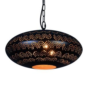 东南亚风格 镂空灯具 复古铁艺吊灯酒吧工业风餐厅客厅茶室灯饰泰式