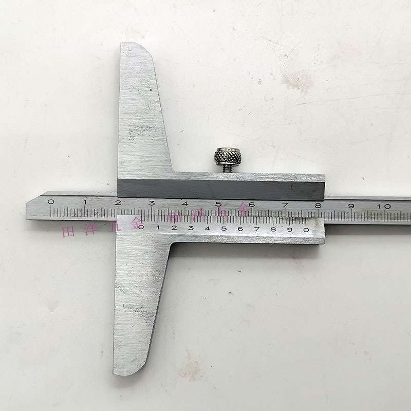 上海申工深度尺0-150/200/300/500mm深度游标卡尺