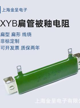 RXYB RXGB 扁型扁形扁管电阻被釉线绕电阻 55W 25R J 25欧 带支架