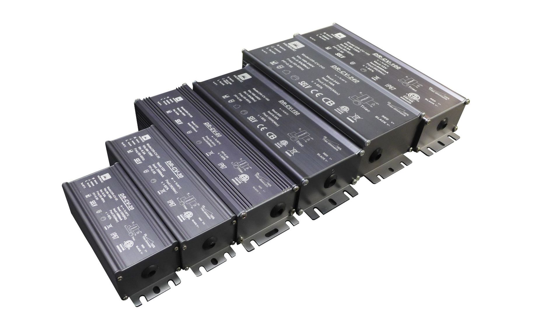 厂家直销防水DALI2代调光300W 12V 24V SAA 澳洲认证 质保五年