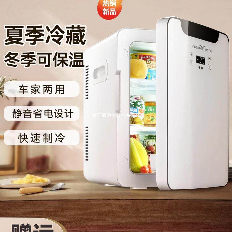 迷你小冰箱小型一人车载冰箱宿舍家用小冰柜2025新款