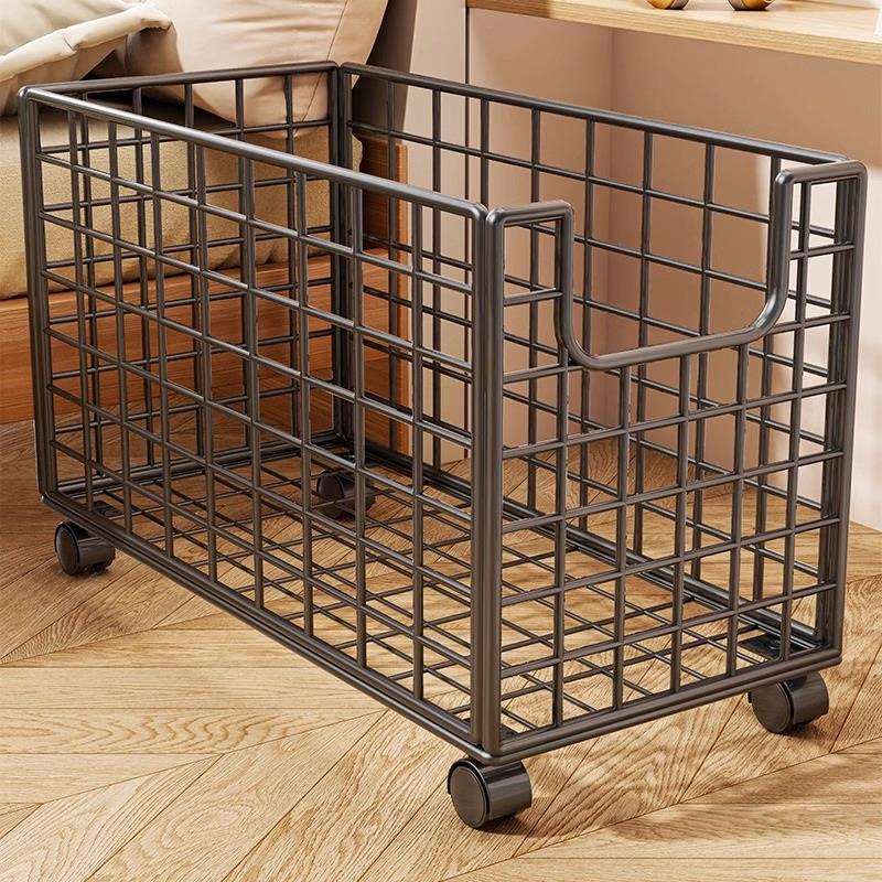 脏衣篓脏衣服收纳筐简易卧室洗衣篮家用落地带轮可移动卫生间浴室