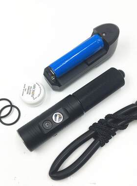 ARCHON奥瞳V10S 强光LED远射手电筒潜水装备 充电探照灯水下手电
