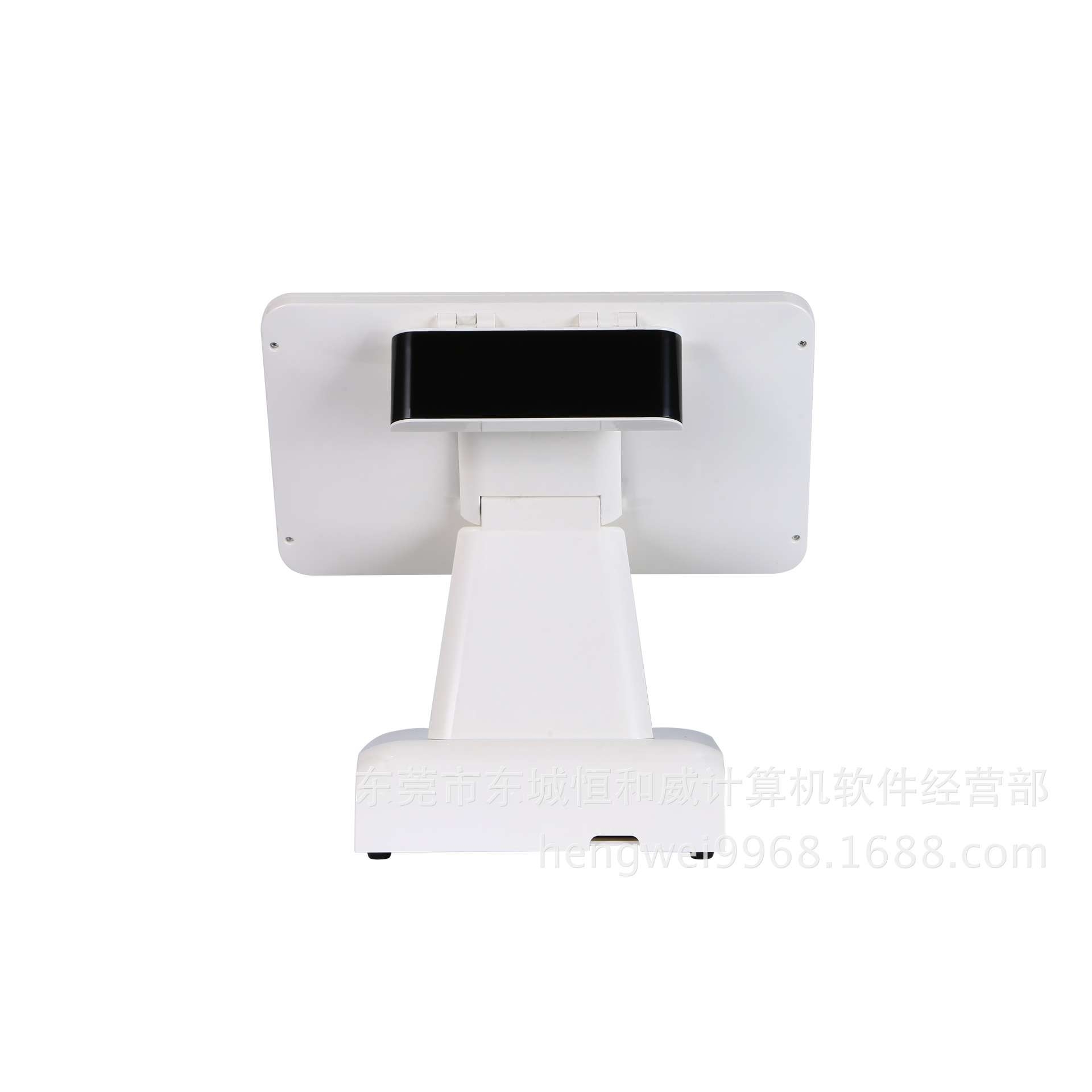 厂家直销16:9宽屏新款时尚精致高光纯白11.6寸单屏触摸收银机外壳