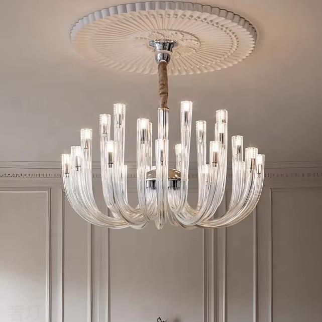 欧式吊灯客厅灯2025年新款大气现代简约卧室大厅餐厅创意led轻奢