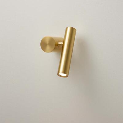 北欧简约全铜个性壁灯现代设计师酒店客房书桌卧室床头氛围阅读灯