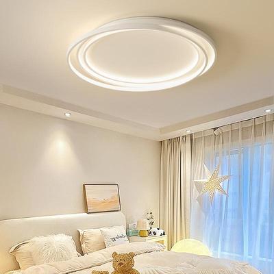 主卧室吸顶灯2025年新款奶油风广东中山灯具简约现代房间书房网红